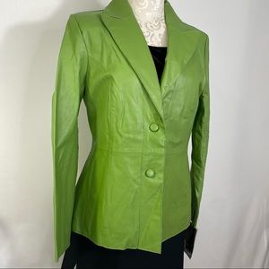 New Pamela McCoy Leather Jacket